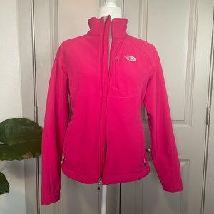Women’s NorthFace hard shell jacket size M